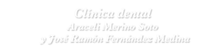 Clínica Dental Araceli Merino Soto y José Ramón Fernández Medina logo
